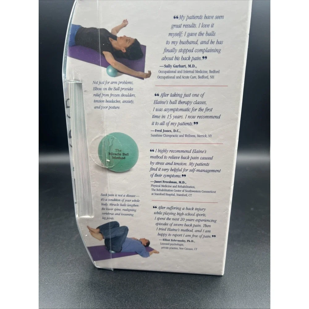 Miracle Ball Method by Elaine Petrone Relive Pain Reshape Body Reduce Stress